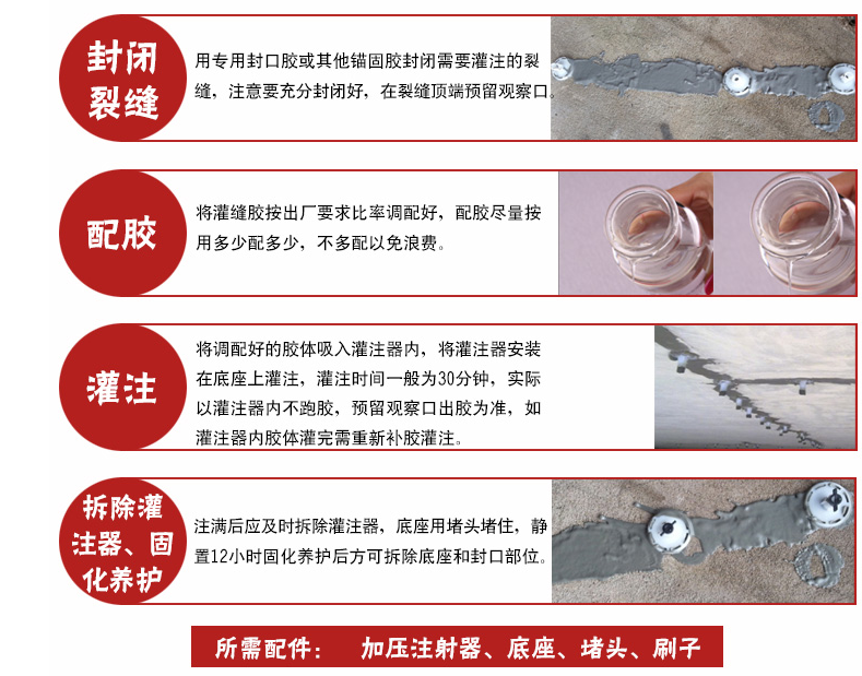 灌縫膠如何施工？有哪些注意事項？
