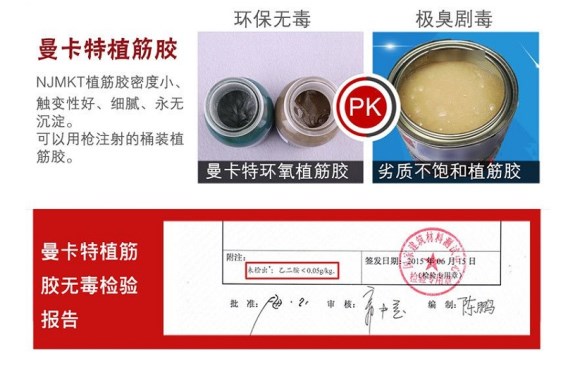 劣質(zhì)植筋膠僅極臭劇毒，還可能會拖延你的工期！