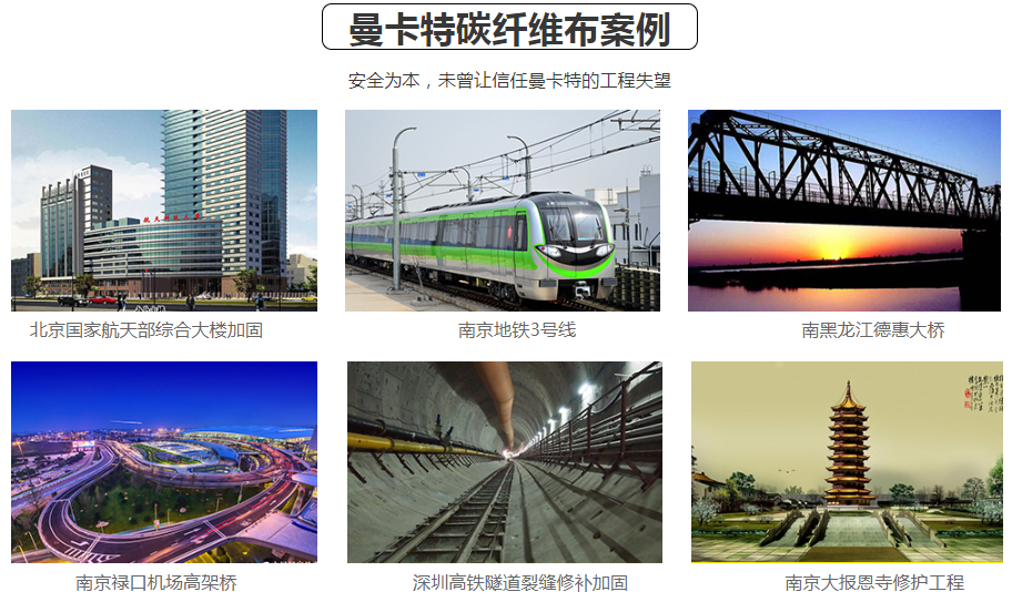 這些工程都在用曼卡特碳纖維布，你呢？
